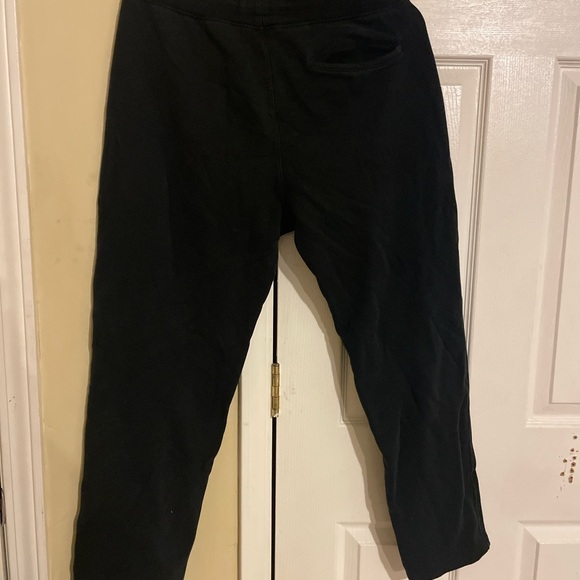 Abercrombie & Fitch Soft Black Fleece Pants - Picture 4 of 5